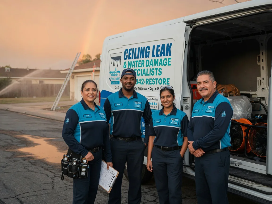 Ceiling Leak Cleanup company in Williamsburg, NM